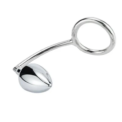 4663 with Stainless Hook Anal Cock Ring DiscreetChoice Set Steel 0629